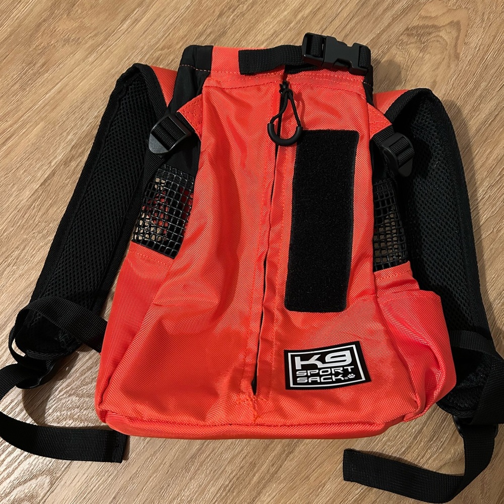 Vibrant Red K9 Sport Sack Backpack - XS